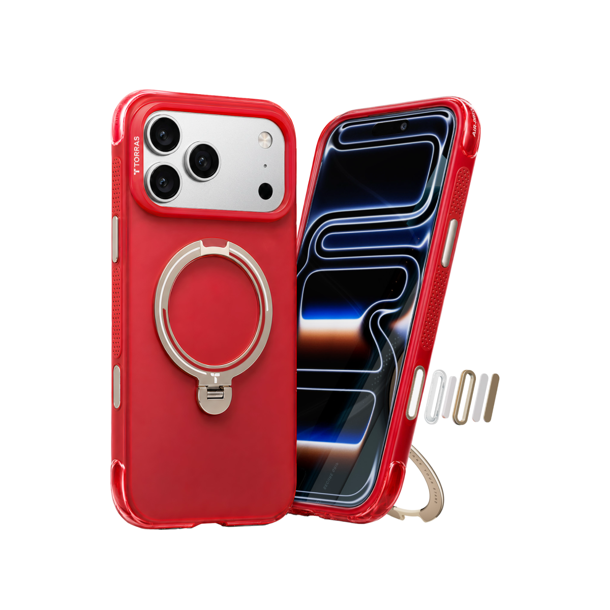 Torras Apple iPhone 17 Pro Max OStand Q3 Air World Cup Serisi Magsafe Kılıf